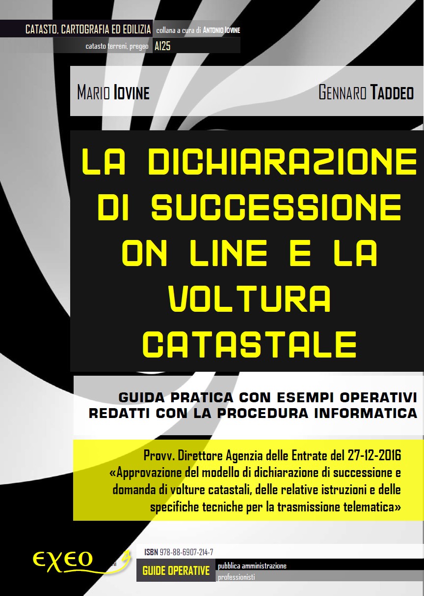Lautoliquidazione ed il pagamento delle imposte di successione ... Calcolo imposta ipotecaria e catastale successione