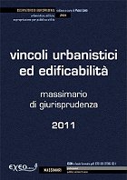 VINCOLI URBANISTICI ED EDIFICABILITÀ - 2011